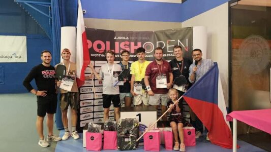 Z Joola Pickleball Polish Open vezeme zlato, stříbro a bronz