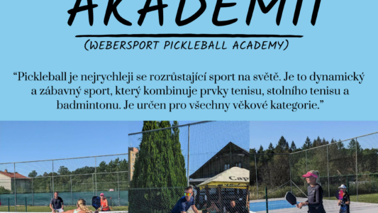 Pickleball Club FM otevírá pickleballovou akademii!