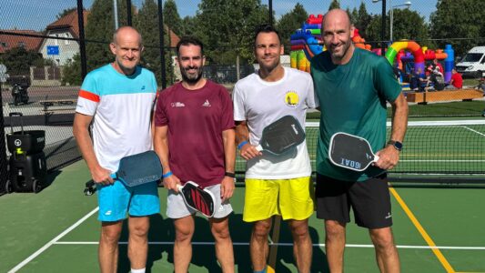Czech Pickleball Association na otevření nového sportovního centra arc:sports v Lysé nad Labem